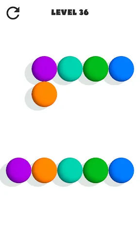 Gameplay screenshot 4 from Connect Balls - Line Puzzle - - Puzzle game